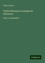 Traité théorique et pratique de littérature
