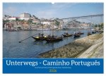 Unterwegs - Caminho Portugu?s. Zu Fuß auf dem Portugiesischen Jakobsweg (Wandkalender 2026 DIN A2 quer), CALVENDO Monatskalender