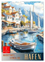 Maritimes Leben im Hafen (Wandkalender 2026 DIN A4 hoch), CALVENDO Monatskalender