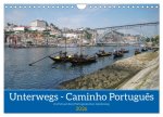 Unterwegs - Caminho Portugu?s. Zu Fuß auf dem Portugiesischen Jakobsweg (Wandkalender 2026 DIN A4 quer), CALVENDO Monatskalender