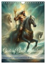 Gods of Greek mythology (Wall Calendar 2026 DIN A4 portrait), CALVENDO 12 Month Wall Calendar