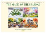 The magic of the seasons (Desk Calendar 2026 DIN A5 landscape), CALVENDO 12 Month DeskCalendar