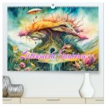 Liebenswerte Kreaturen (hochwertiger Premium Wandkalender 2026 DIN A2 quer), Kunstdruck in Hochglanz