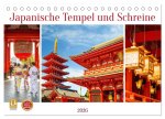 Japanische Tempel und Schreine (Tischkalender 2026 DIN A5 quer), CALVENDO Monatskalender