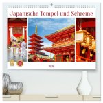 Japanische Tempel und Schreine (hochwertiger Premium Wandkalender 2026 DIN A2 quer), Kunstdruck in Hochglanz