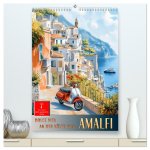 Dolce Vita an der Küste von Amalfi (hochwertiger Premium Wandkalender 2026 DIN A2 hoch), Kunstdruck in Hochglanz