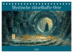 Mystische rätselhafte Orte (Tischkalender 2026 DIN A5 quer), CALVENDO Monatskalender