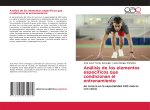 Análisis de los elementos específicos que condicionan el entrenamiento