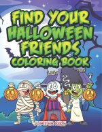 Find Your Halloween Friends Coloring Book