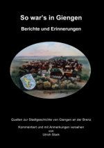 So war's in Giengen