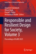 Responsible and Resilient Design for Society, Volume 3