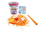 Slime Ramen Nudle. Uśmiechnięty Grzybek