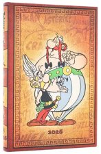 2026 Asterix & Obelix (The Adventures of Asterix) Mini 12-month Horizontal Hardcover Flexi Dayplanner 2026 (Elastic Band Closure)