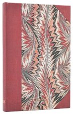 2026 Rubedo (Cockerell Marbled Paper) Mini 12-month Horizontal Hardcover Flexi Dayplanner 2026 (Elastic Band Closure)