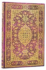 2026 The Orchard (Persian Poetry) Mini 12-month Horizontal Hardcover Flexi Dayplanner 2026 (Elastic Band Closure)