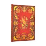 2026 Fiammetta Midi 12-month Vertical Hardcover Flexi Dayplanner 2026 (Elastic Band Closure)