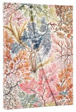 2026 Anemone (William Kilburn) Midi 12-month Verso Hardcover Flexi Dayplanner 2026 (Wrap Closure)