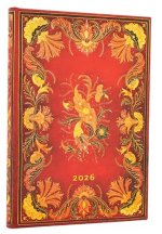 2026 Fiammetta Midi 12-month Verso Hardcover Flexi Dayplanner 2026 (Elastic Band Closure)