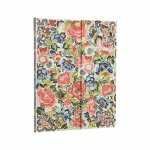 2026 Pear Garden (Peking Opera Embroidery) Ultra 12-month Horizontal Hardcover Flexi Dayplanner 2026 (Wrap Closure)