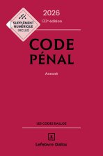 Code pénal 2026, annoté. 123e éd.