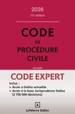 Code Dalloz Expert. Code de procédure civile 2026. 22e éd.