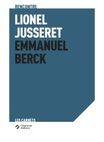 Rencontre Lionel Jusseret