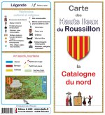 Carte des hauts-lieux du Roussillon