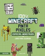 100% Minecraft Pinta Pixeles Especial Monstruos