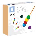 SILVER KULE NA SZNURKU