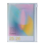 MARK'S 2025/26 Taschenkalender, A6 Gradient // Pink