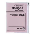 MARK'S 2025/26 Taschenkalender, A5 Storage.it // Pink