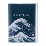 MARK'S 2025/26 Taschenkalender, A5 Japan / Wave // Navy