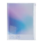 MARK'S 2025/26 Taschenkalender, A5 Gradient // Blue