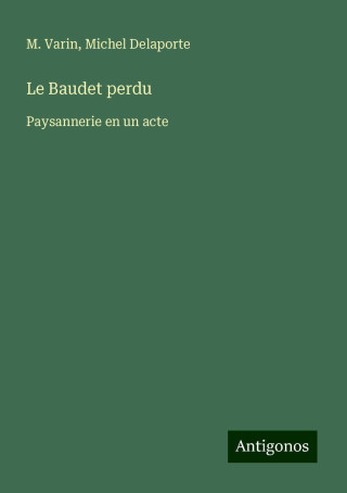 Le Baudet perdu