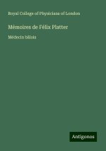 Mémoires de Félix Platter
