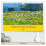 Cornwall im Frühling (hochwertiger Premium Wandkalender 2026 DIN A2 quer), Kunstdruck in Hochglanz