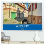 Weinheim - Eine Perle an der Bergstraße (hochwertiger Premium Wandkalender 2026 DIN A2 quer), Kunstdruck in Hochglanz
