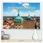 Augsburger Bilderbogen - 54 Bilder für Kenner und Neugierige (hochwertiger Premium Wandkalender 2026 DIN A2 quer), Kunstdruck in Hochglanz