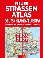Neuer Straßenatlas Deutschland/Europa 2026/2027