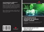 Low-temperature synthesis of niobium-copper carbide