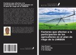 Factores que afectan a la participación de los agricultores en el plan de riego de la LNRBDA