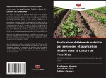 Application d'éléments nutritifs par semences et application foliaire dans la culture de l'arachide