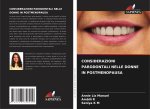 CONSIDERAZIONI PARODONTALI NELLE DONNE IN POSTMENOPAUSA