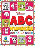 ABC And Numbers Colouring Book