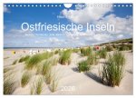 Ostfriesische Inseln - Borkum, Norderney, Juist, Baltrum, Langeoog, Spiekeroog, Wangerooge (Wandkalender 2026 DIN A4 quer), CALVENDO Monatskalender