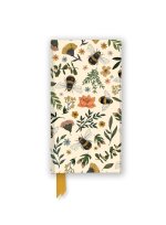 Jade Mosinski: Garden Bees (Foiled Slimline Journal)