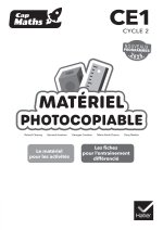 Cap Maths CE1 - Ed. 2025 - Matériel photocopiable