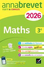Annales du brevet 2026 - Annabrevet Maths 3e - Nouveau brevet