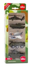 SIKU Military Sada vojenských vozidel, 5 ks