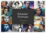 Yolanda's portraits, a graphic portfolio (Wall Calendar 2026 DIN A4 landscape), CALVENDO 12 Month Wall Calendar